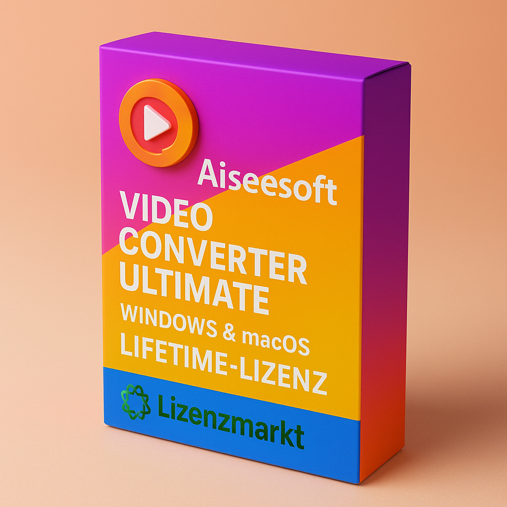 Aiseesoft Video Converter Ultimate – Lifetime-Lizenz für Windows & macOS