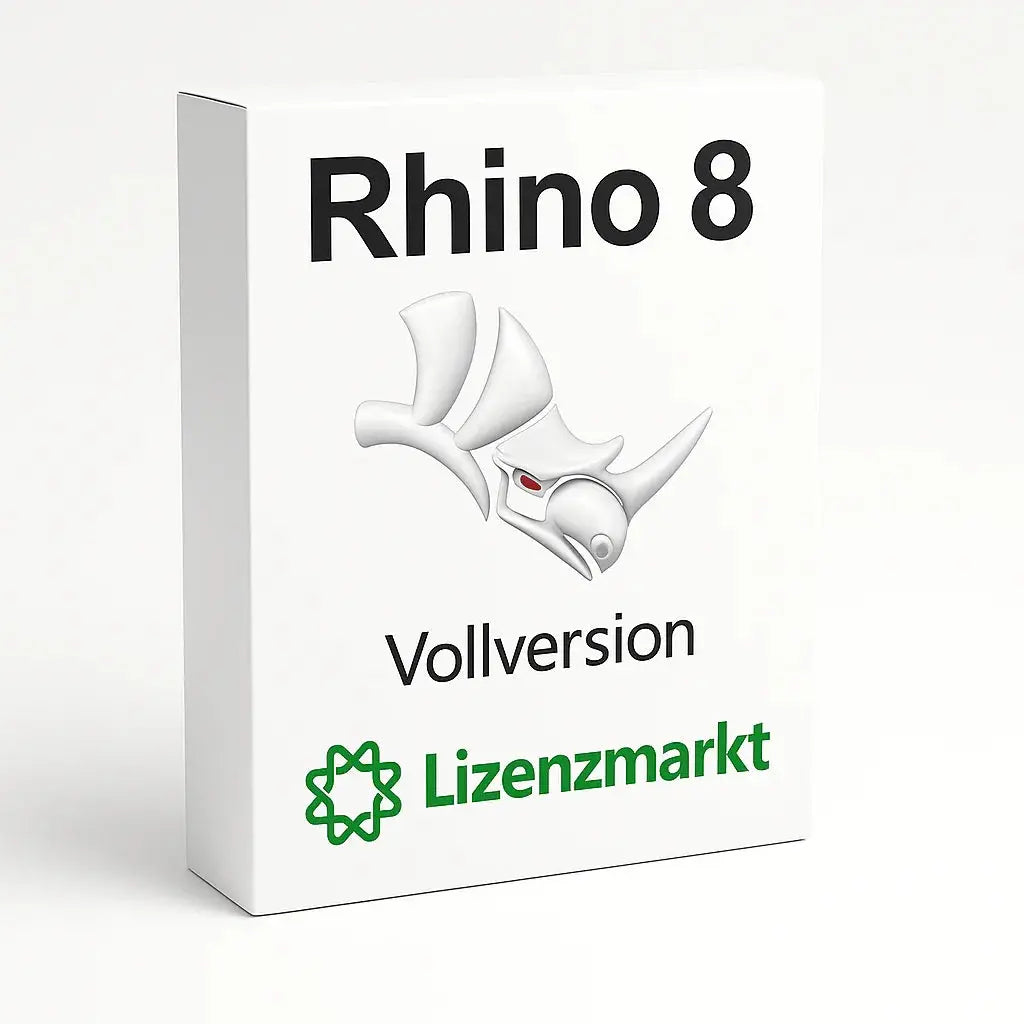 Rhino 8 für Windows & macOS Lizenzmarkt