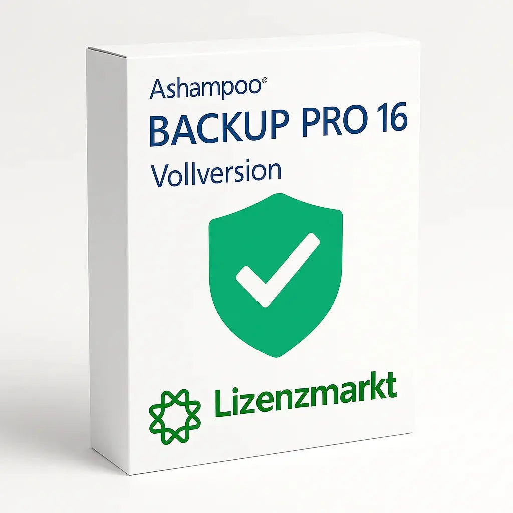 Ashampoo Backup Pro 16 Lizenzmarkt