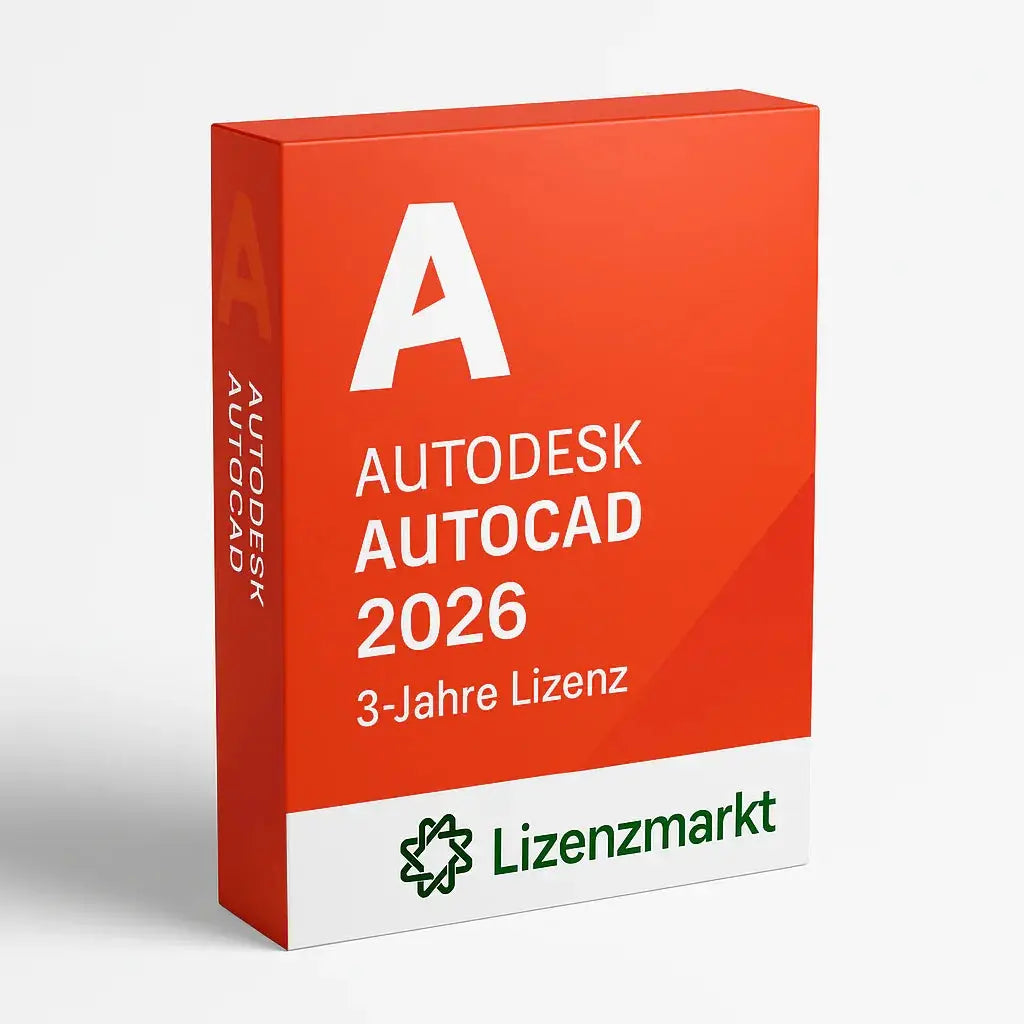 Autodesk AutoCAD 2026 – 3 Jahre Lizenz (Windows & macOS) Lizenzmarkt