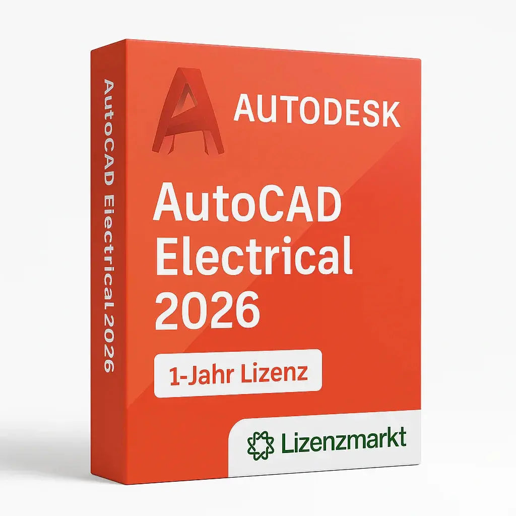 Autodesk AutoCAD Electrical 2026 – 1 Jahr Lizenz (Windows) Lizenzmarkt