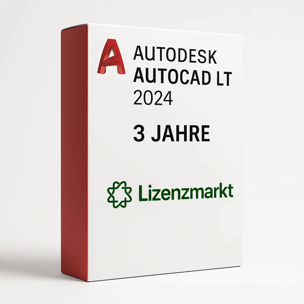 Autodesk AutoCAD LT 2024 – 3 Jahre Lizenz (Windows & macOS) Lizenzmarkt