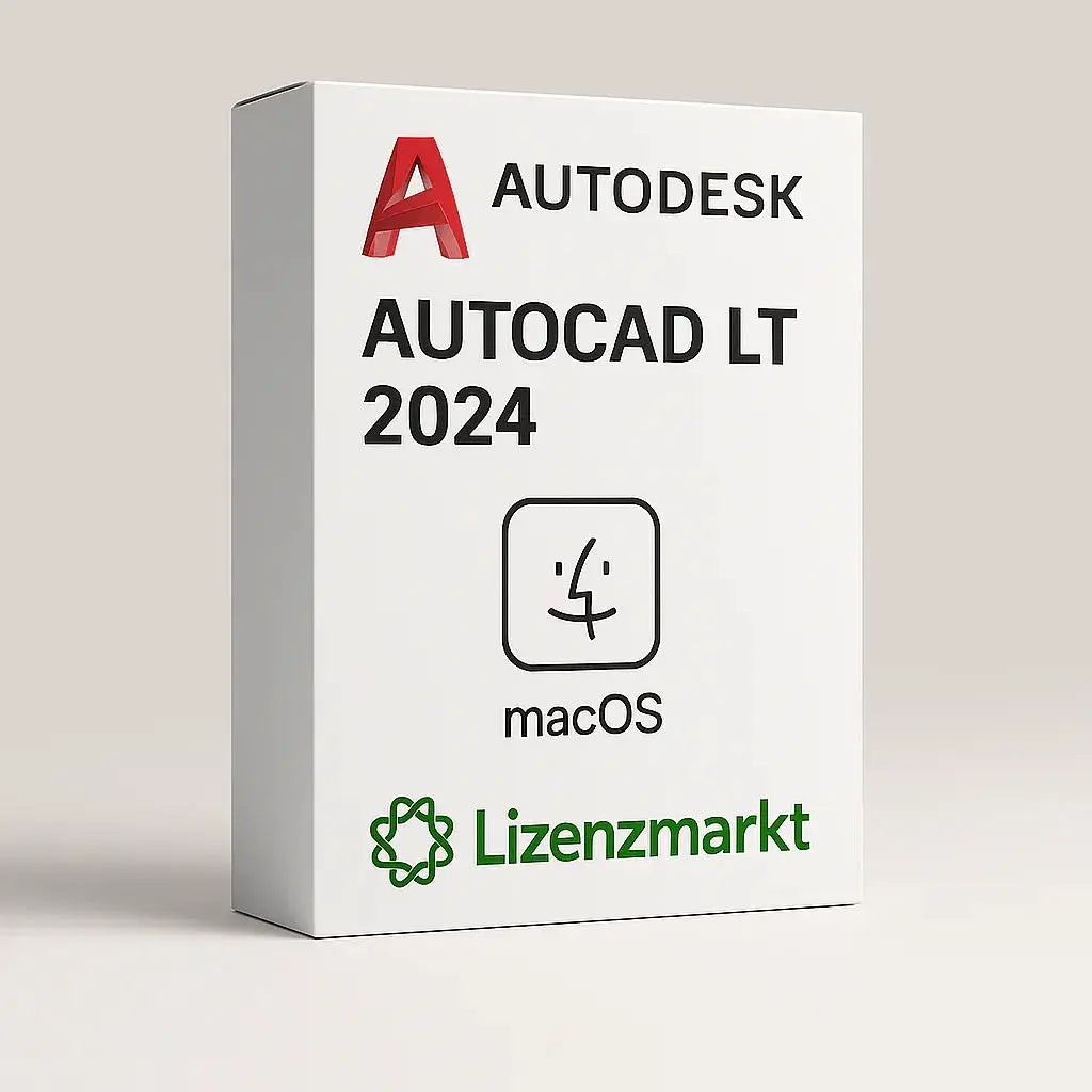 Autodesk AutoCAD LT 2024 – 1 Jahr Lizenz (macOS) Lizenzmarkt