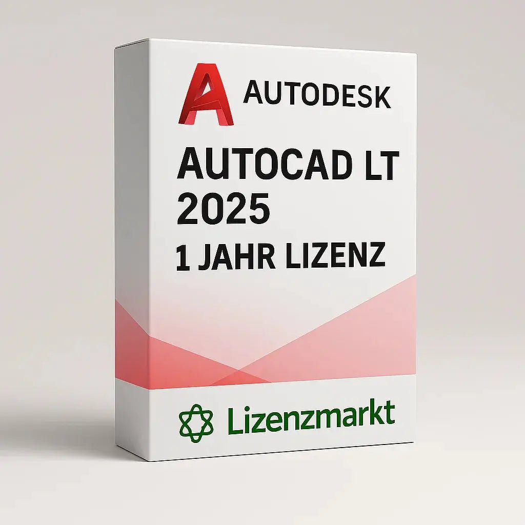 Autodesk AutoCAD LT 2025 – 1 Jahr Lizenz (Windows) Lizenzmarkt