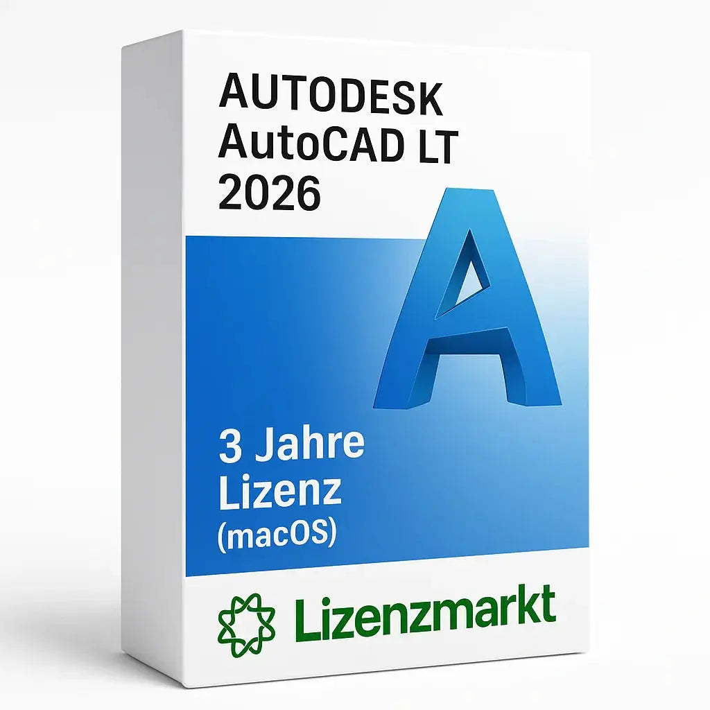 Autodesk AutoCAD LT 2026 – 3 Jahre Lizenz (macOS) lizenzmarkt