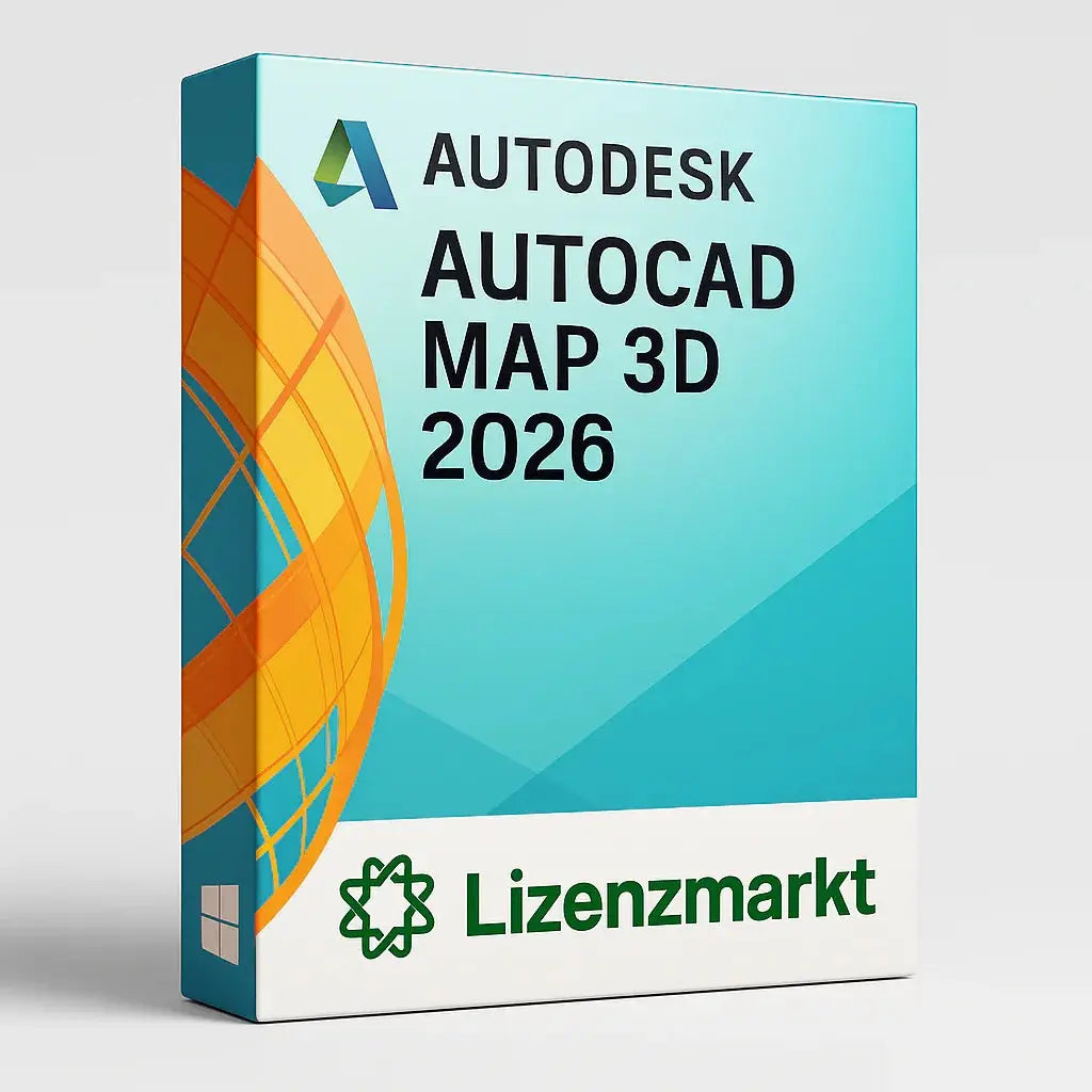 Autodesk AutoCAD Map 3D 2026 – 1 Jahr Lizenz (Windows) Lizenzmarkt