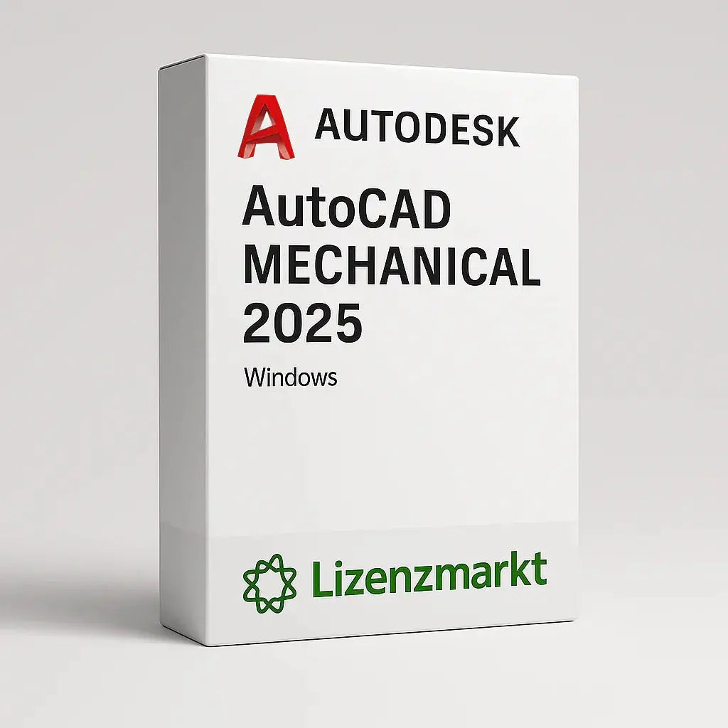 Autodesk AutoCAD Mechanical 2025 – 1 Jahr Lizenz (Windows) Lizenzmarkt