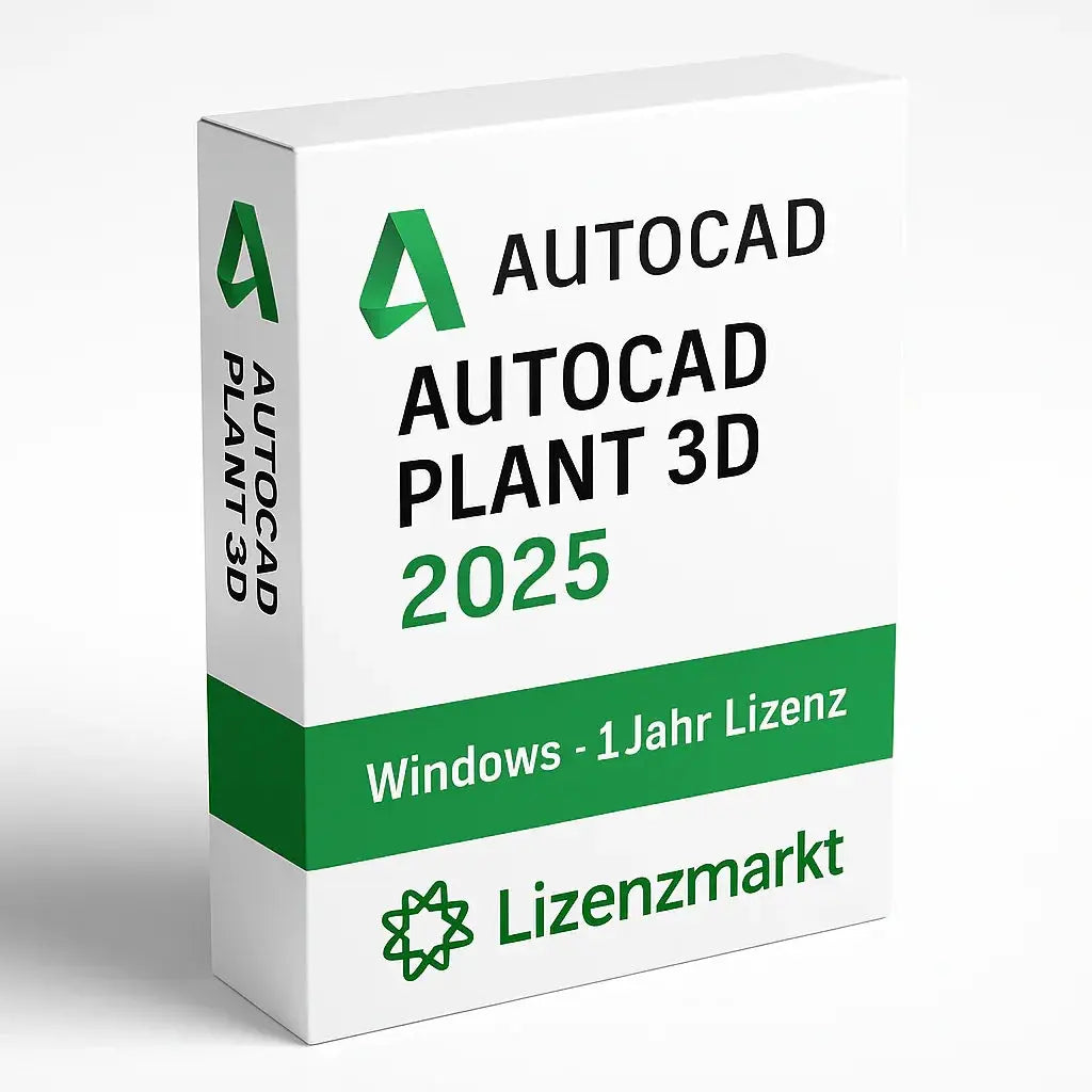Autodesk AutoCAD Plant 3D 2025 Windows 1 year