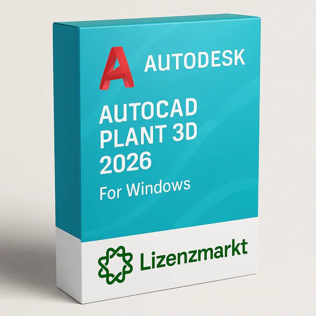 Autodesk AutoCAD Plant 3D 2026 – 1 Jahr Lizenz (Windows) Lizenzmarkt
