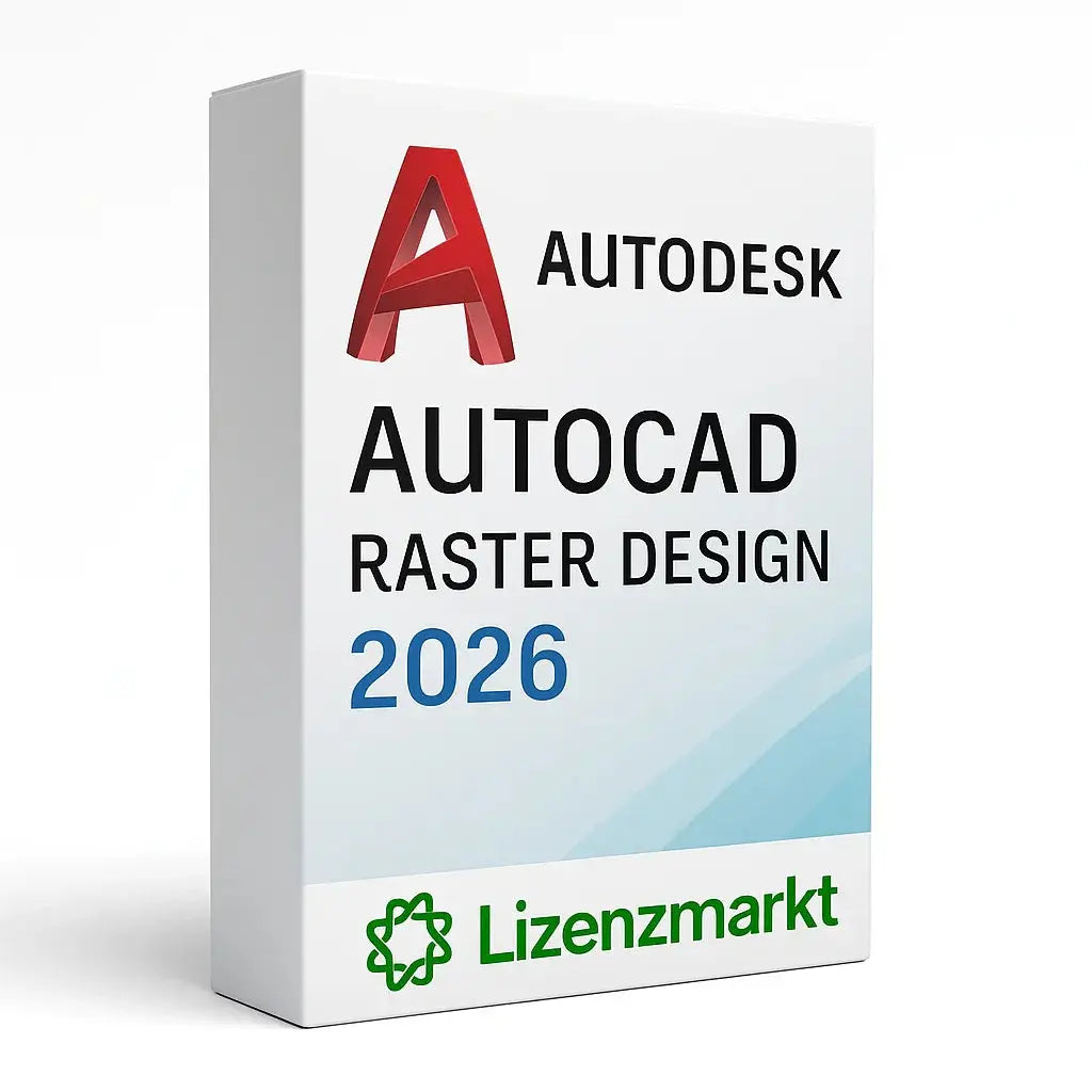 Autodesk AutoCAD Raster Design 2026 – 1 Jahr Lizenz (Windows) Lizenzmarkt