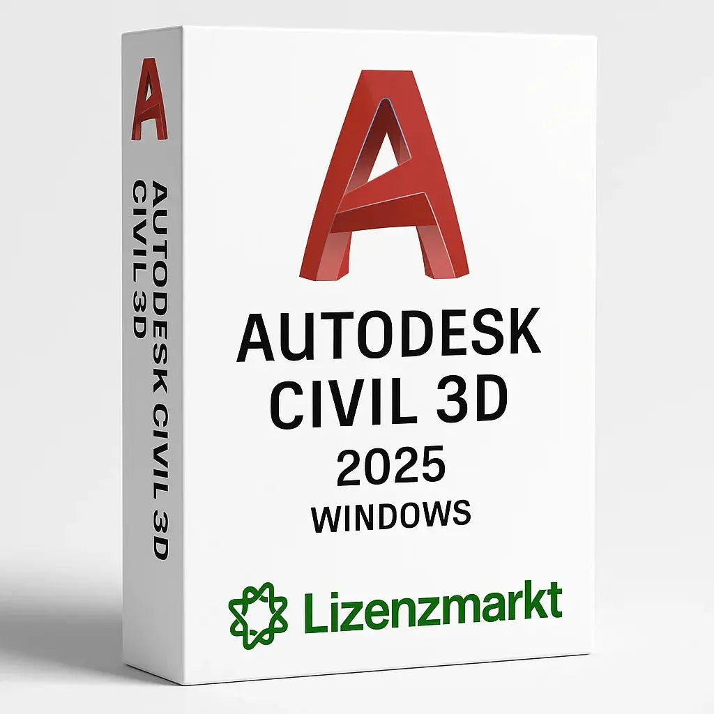 Autodesk Civil 3D 2025 – 1 Jahr Lizenz (Windows) Lizenzmarkt