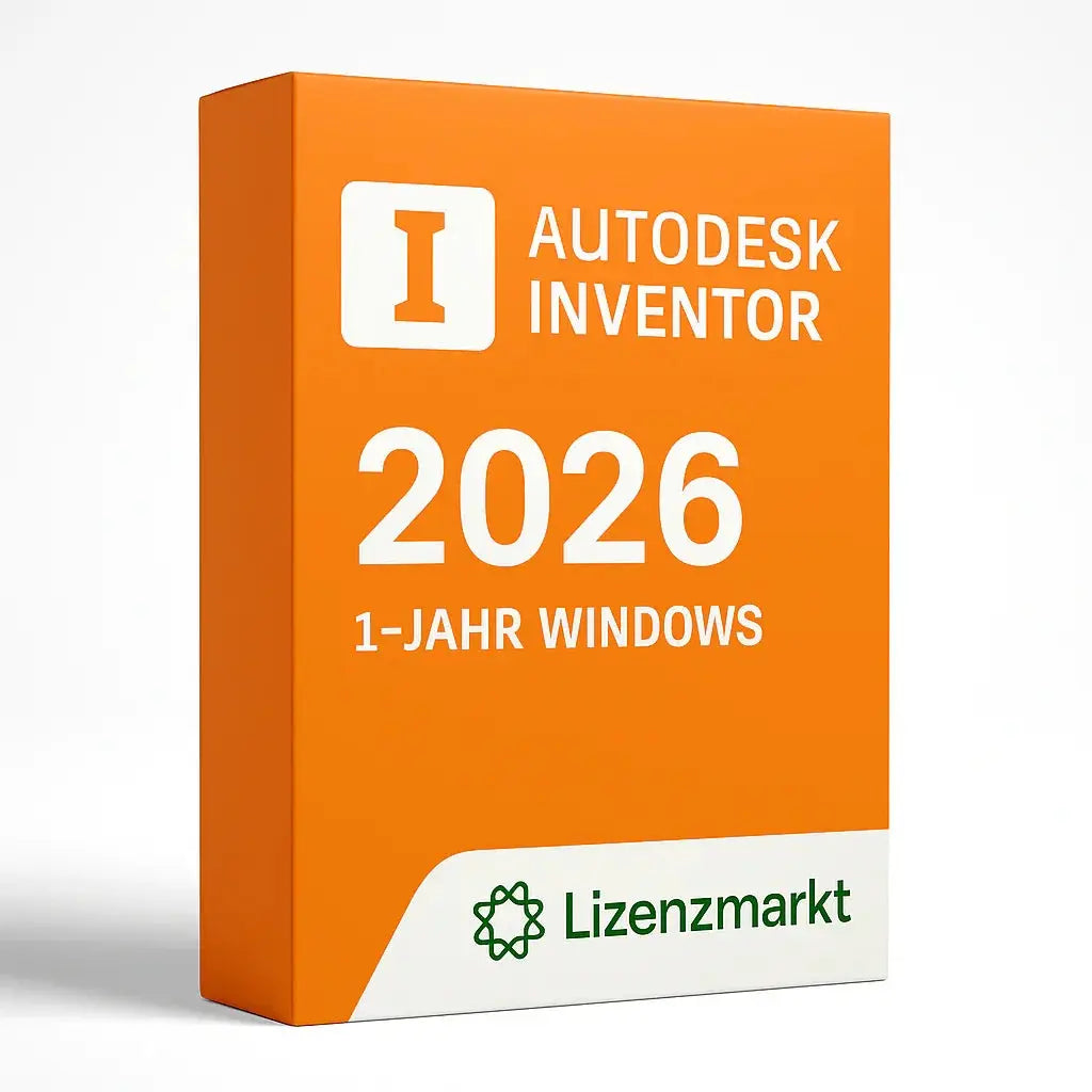 Autodesk Inventor 2026 – 1 Jahr Lizenz (Windows) Lizenzmarkt