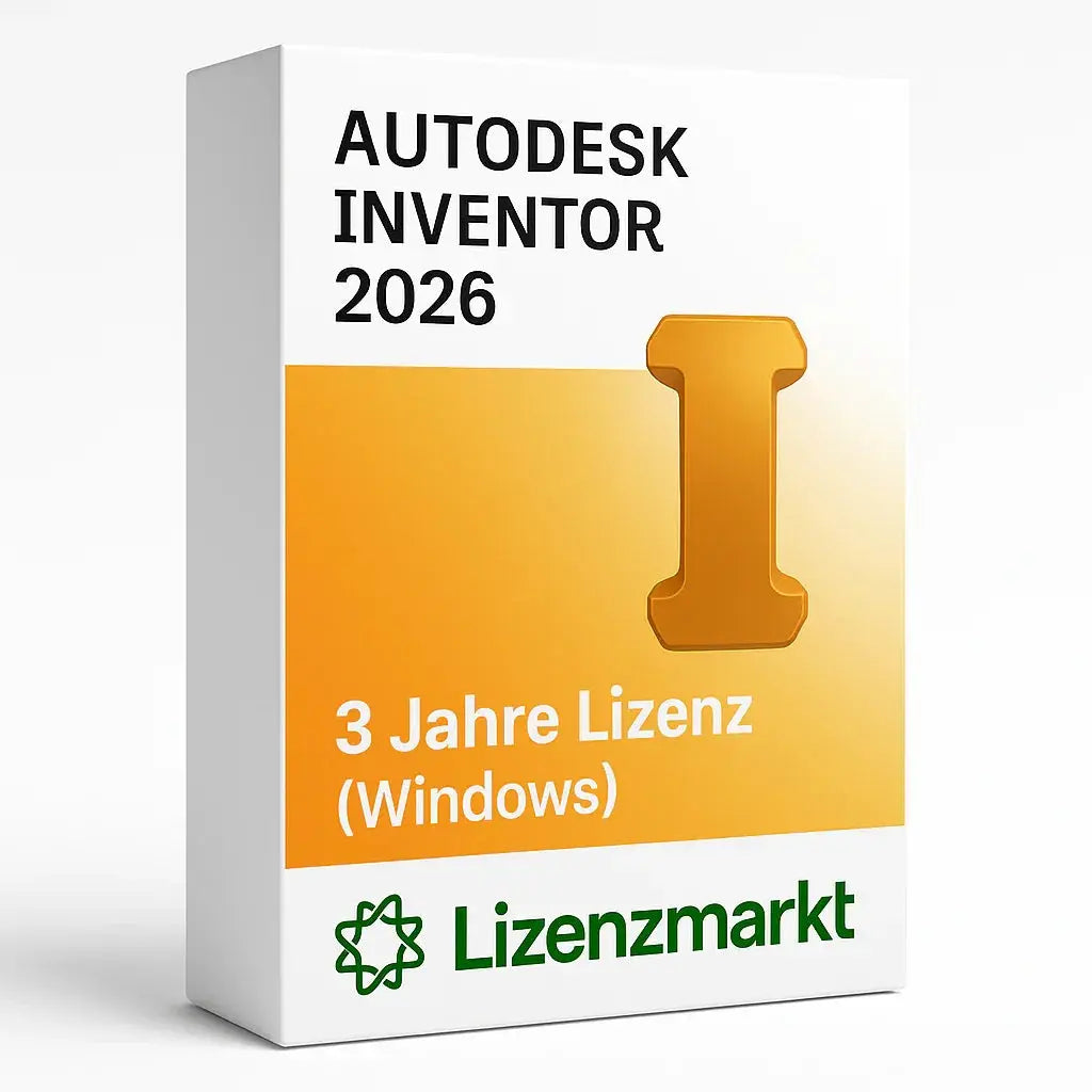 Autodesk Inventor 2026 – 3 Jahre Lizenz (Windows) Lizenzmarkt