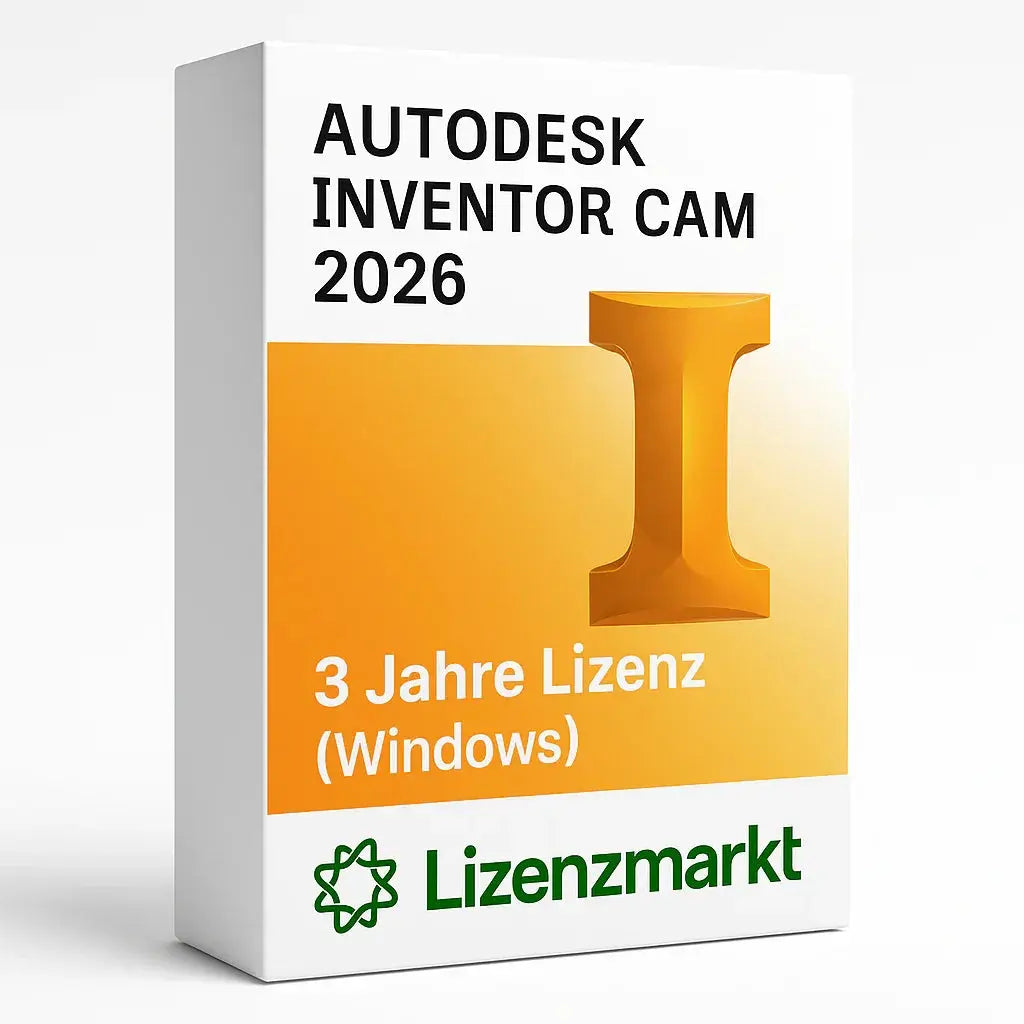 Autodesk Inventor CAM 2026 – 3 Jahre Lizenz (Windows) Lizenzmarkt