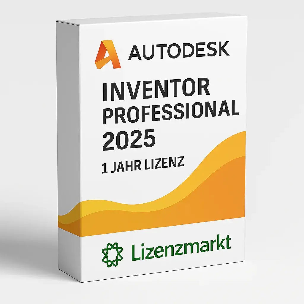 Autodesk Inventor Professional 2025 – 1 Jahr Lizenz (Windows) Lizenzmarkt