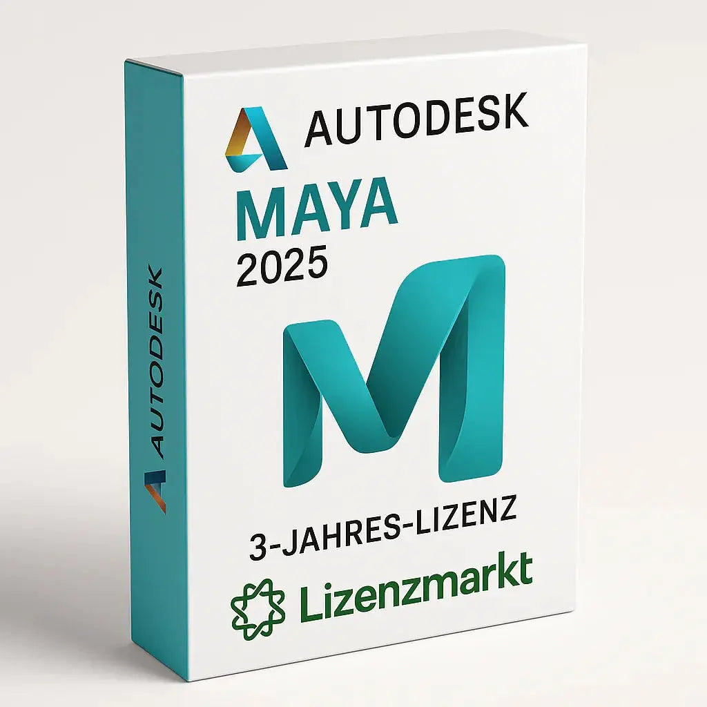Autodesk Maya 2025 – 3 Jahre Lizenz (Windows & macOS) Lizenzmarkt