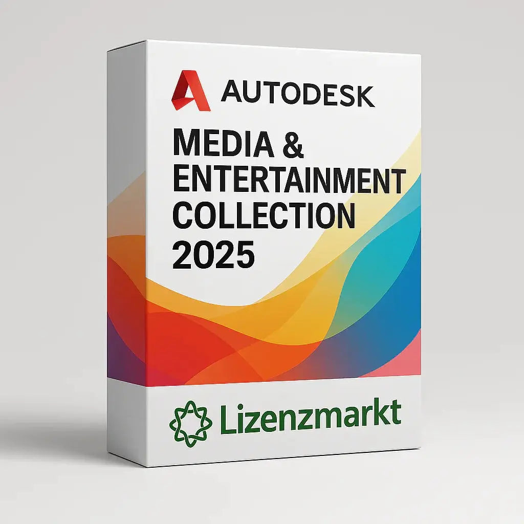 Autodesk Media & Entertainment Collection 2026 – 1 Jahr Lizenz (Windows & macOS) Lizenzmarkt