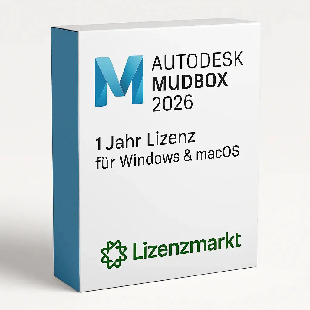 Autodesk Mudbox 2026 - 1 Jahr Lizenz für macOS Lizenzmarkt