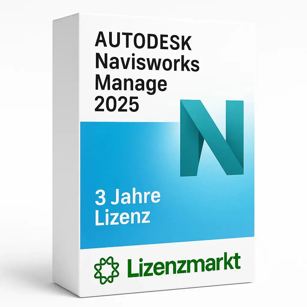 Autodesk Navisworks Manage 2025 – 3 Jahre Lizenz (Windows) Lizenzmarkt