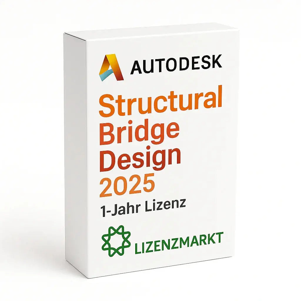 Autodesk Structural Bridge Design 2025 – 1 Jahr Lizenz Lizenzmarkt