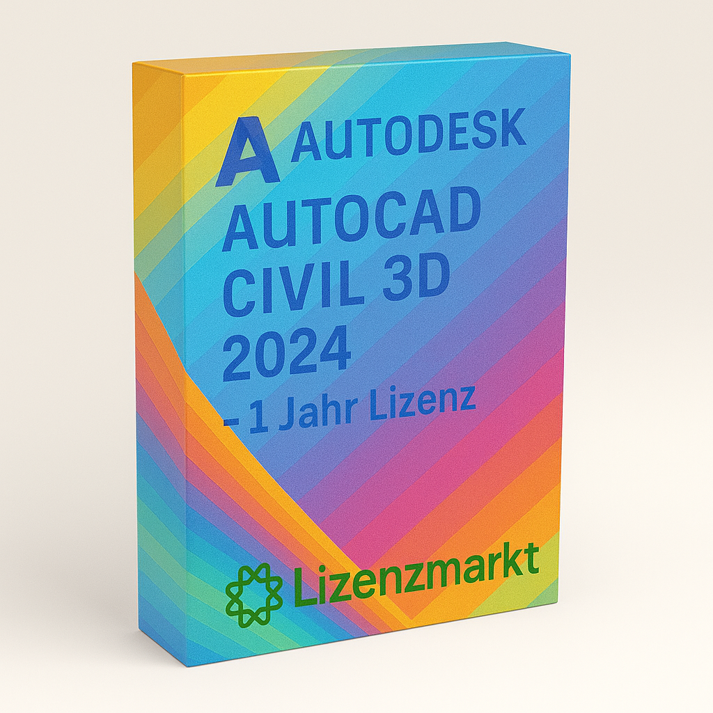 Autodesk Civil 3D 2024 – 1 Jahr Lizenz