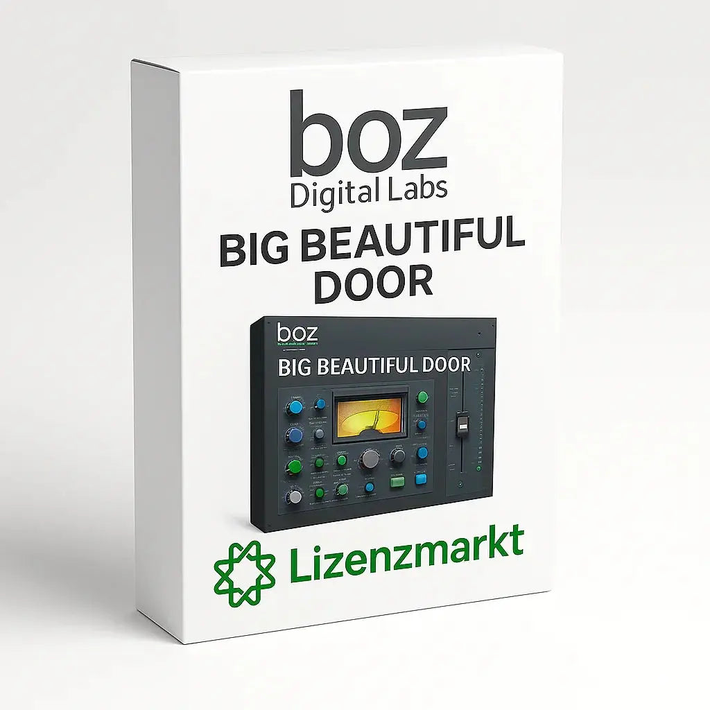 Boz Digital Labs – Big Beautiful Door (VST/AU/AAX Lizenzmarkt
