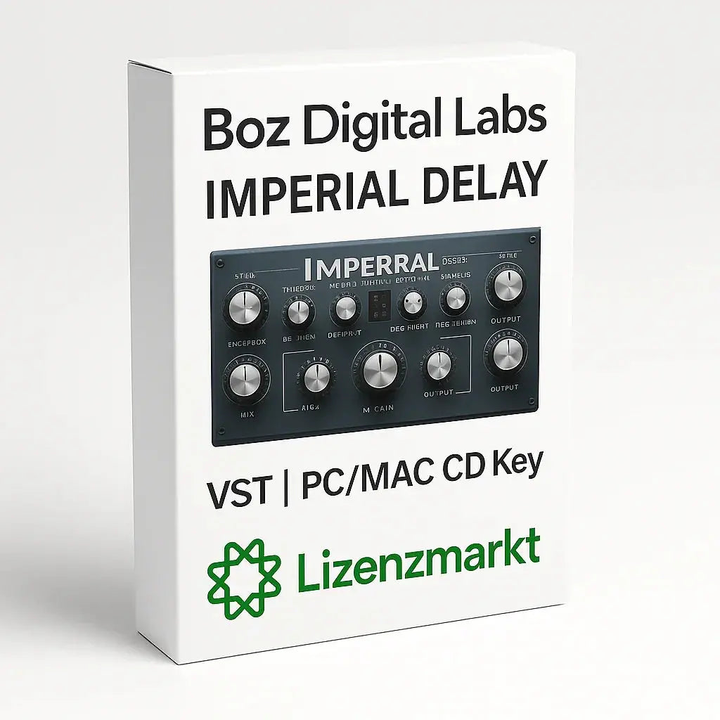 Boz Digital Labs – Imperial Delay (VST/AU/AAX Lizenzmarkt