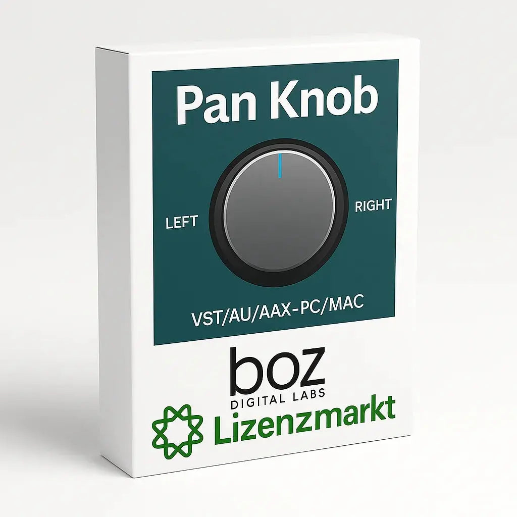 Boz Digital Labs – Pan Knob (VST/AU/AAX Lizenzmarkt