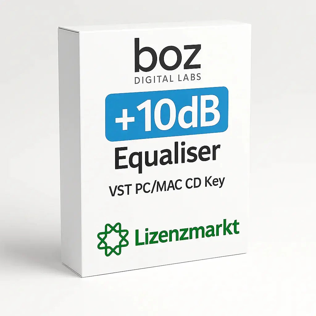 Boz Digital Labs +10dB Equalizer – VST Plugin Lizenzmarkt