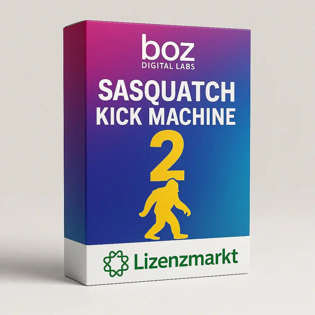 Boz Digital Labs Sasquatch Kick Machine 2 Lizenzmarkt