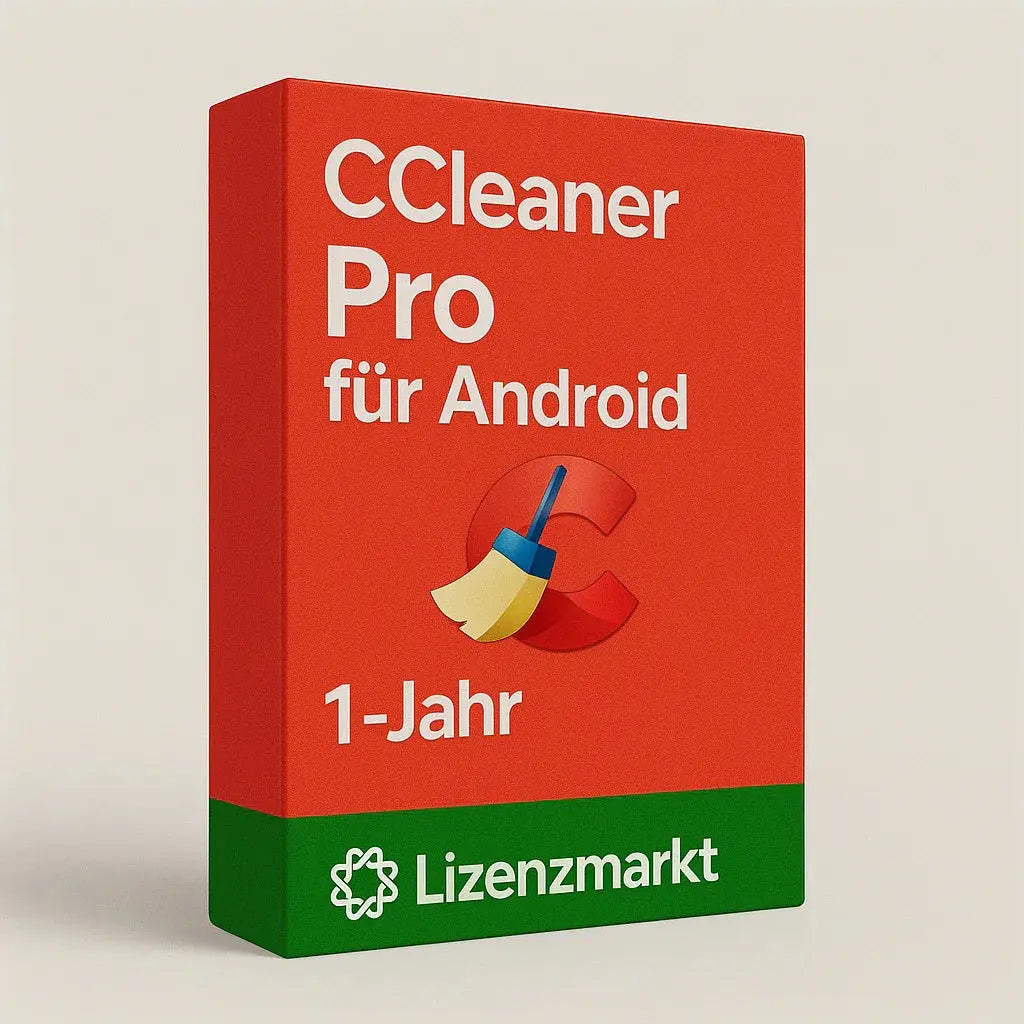 CCleaner Pro für Android 1-Jahr Lizenzmarkt