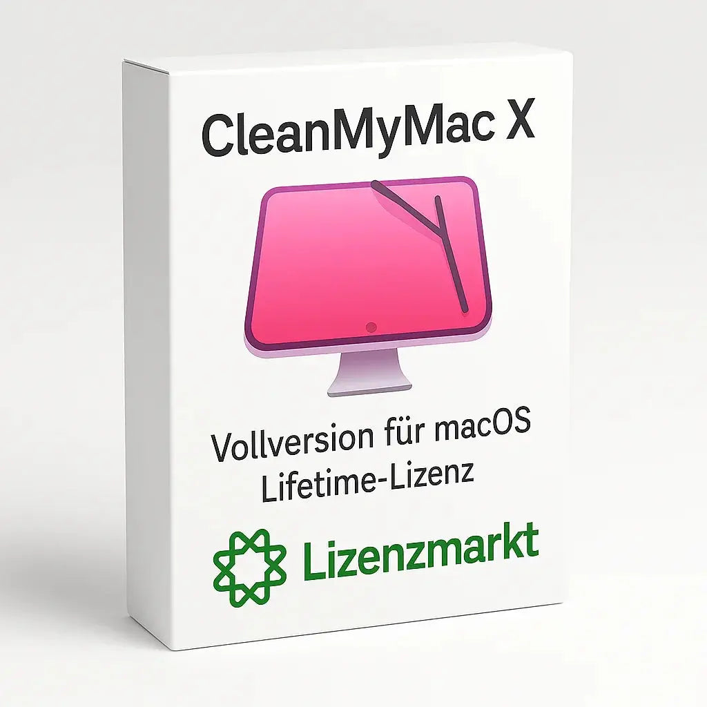 CleanMyMac X – Vollversion für macOS – 1 Jahr Lizenz Lizenzmarkt
