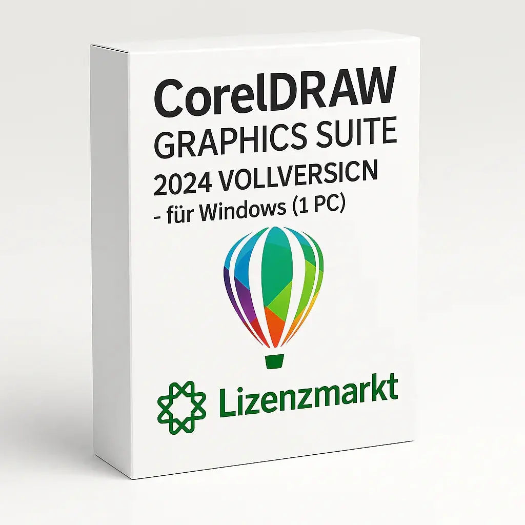 CorelDRAW Graphics Suite 2024 – Vollversion für Windows (1 PC) Lizenzmarkt