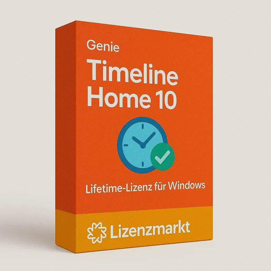 Genie Timeline Home 10 – Lifetime-Lizenz für Windows Lizenzmarkt