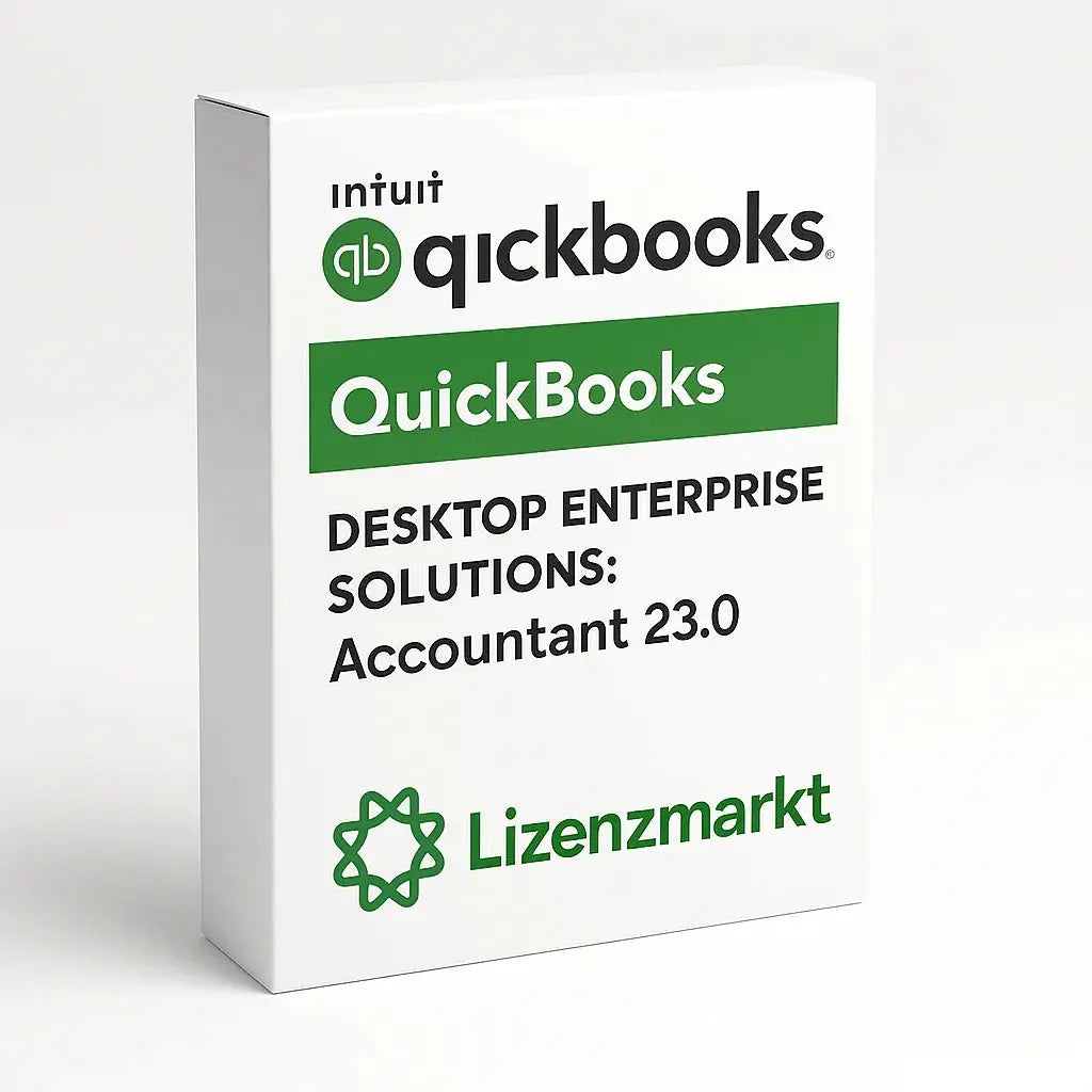 QuickBooks Desktop Enterprise Solutions Accountant 23.0 Lizenzmarkt