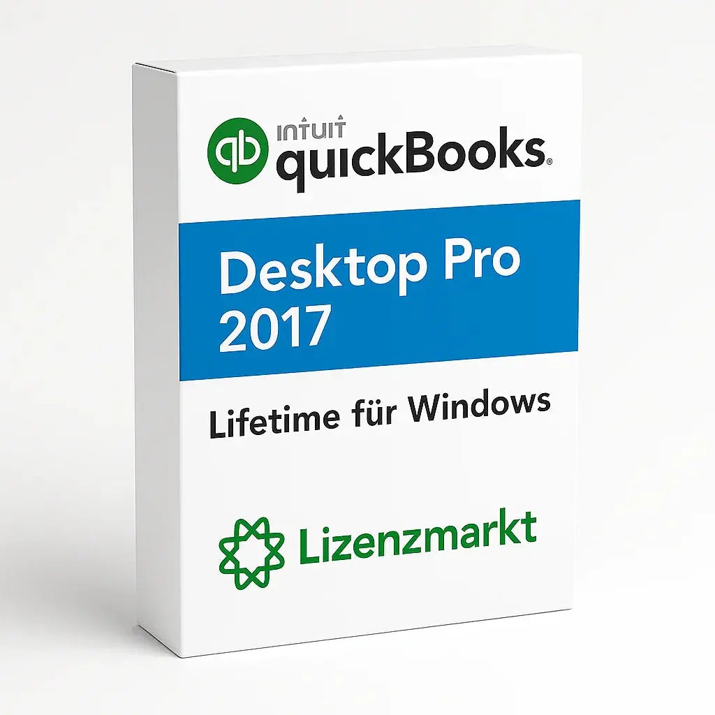 QuickBooks Desktop Pro 2017 Lizenzmarkt