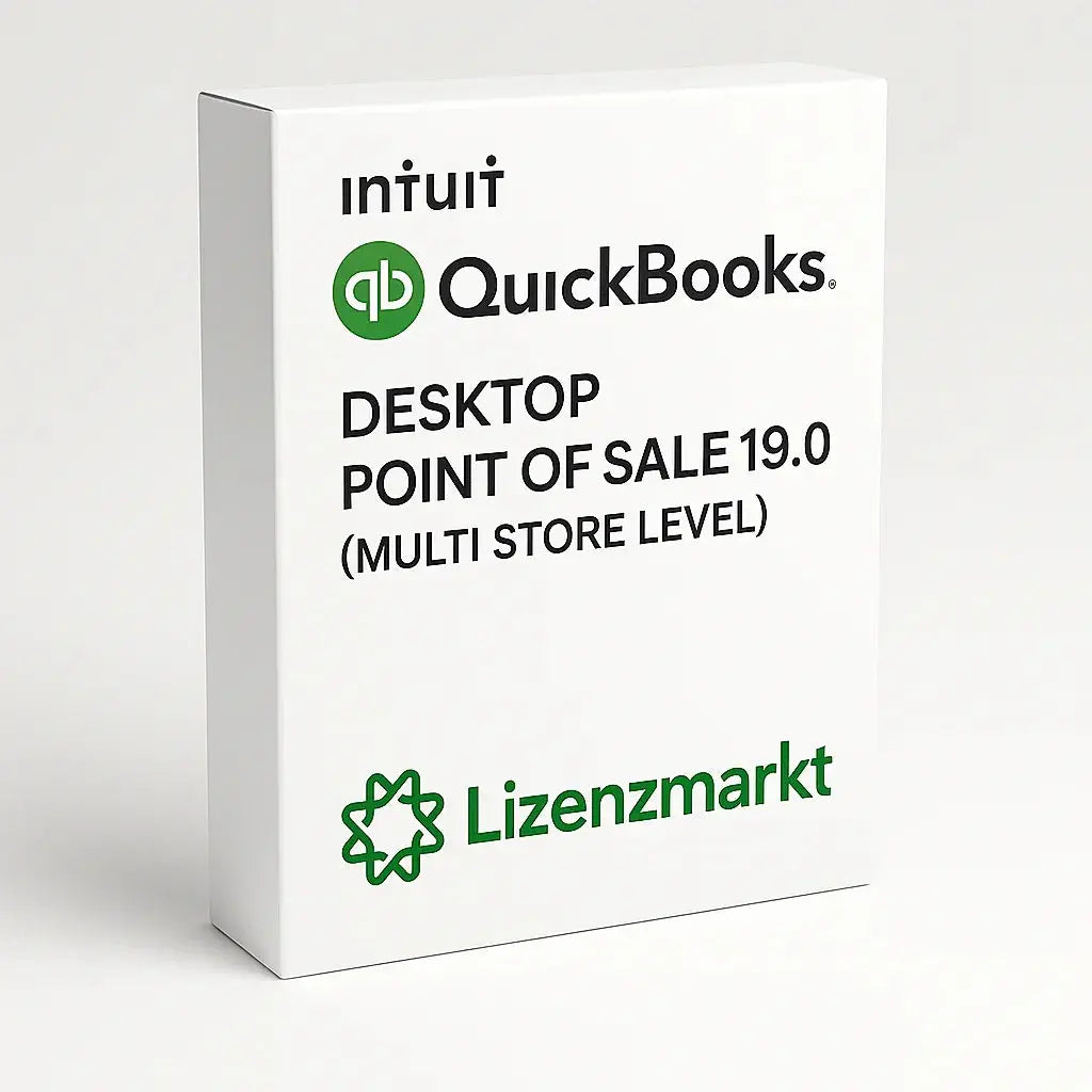 QuickBooks Point of Sale 19.0 – Multi Store Level (Windows) Lizenzmarkt
