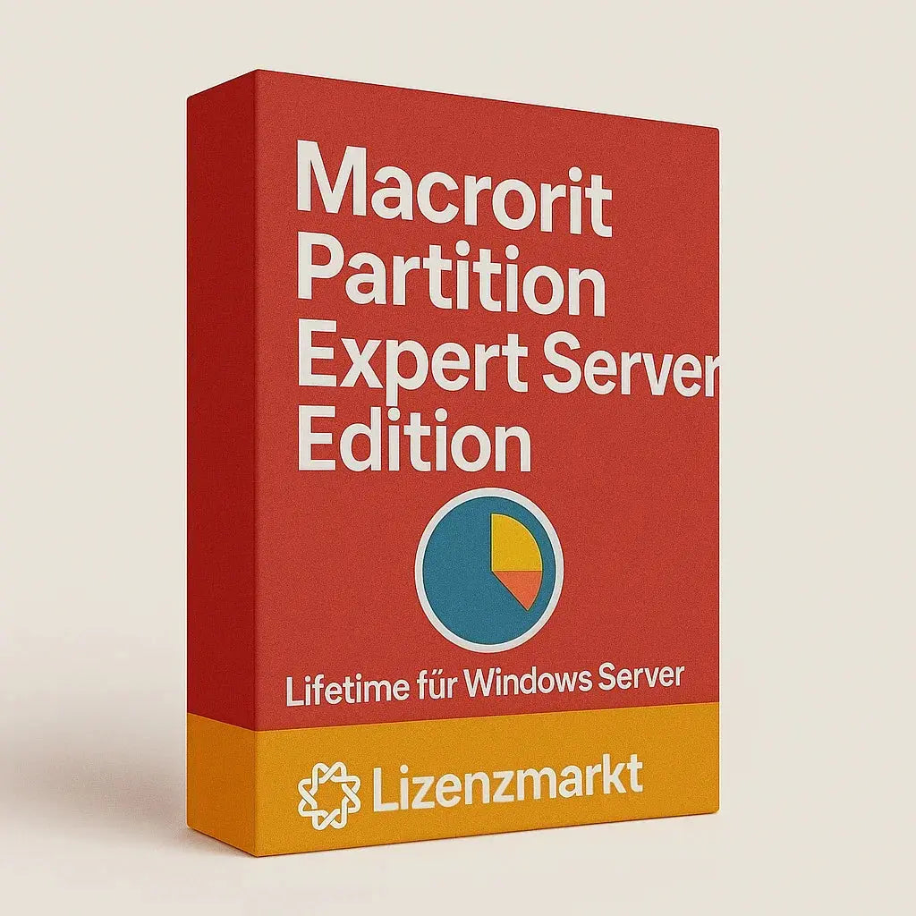 Macrorit Partition Expert Server Edition – Lifetime für Windows Server Lizenzmarkt