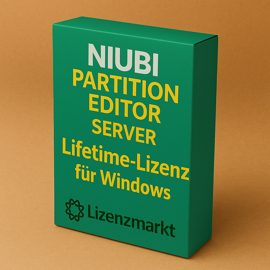 NIUBI Partition Editor Server – Lifetime-Lizenz für Windows