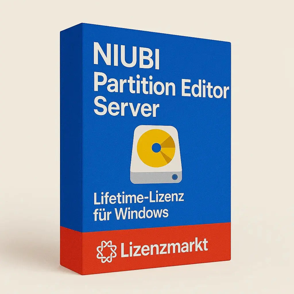 NIUBI Partition Editor Server – Lifetime-Lizenz für Windows Lizenzmarkt