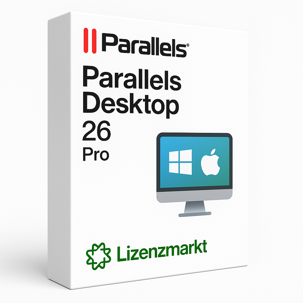 Parallels Desktop 26 Pro – Für macOS – 1 Jahr Lizenz Lizenzmarkt