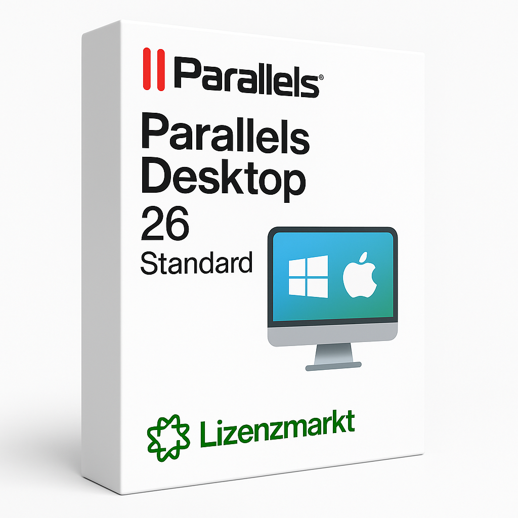 Parallels Desktop 26 Standard – Für macOS – 1 Jahr Lizenz Lizenzmarkt
