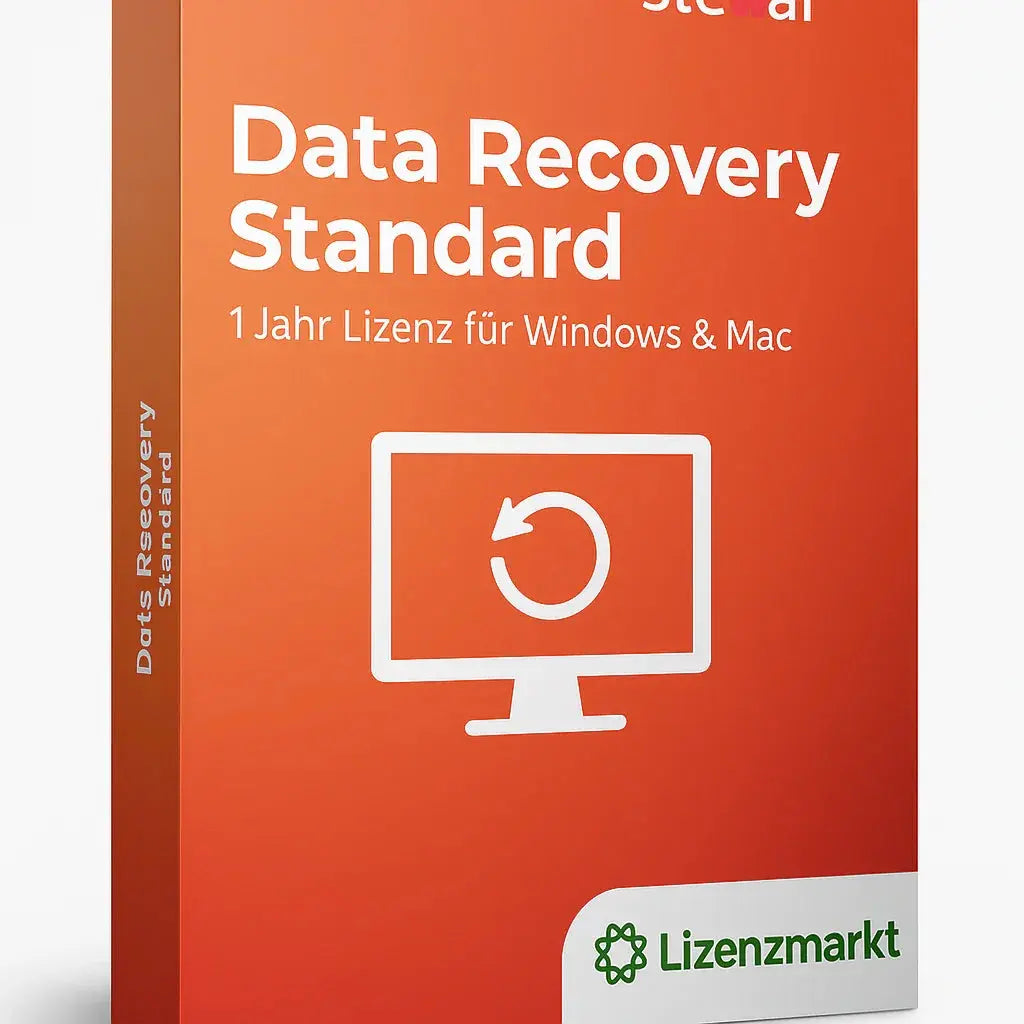 Stellar Data Recovery Standard – 1 Jahr Lizenz für Windows & Mac Lizenzmarkt