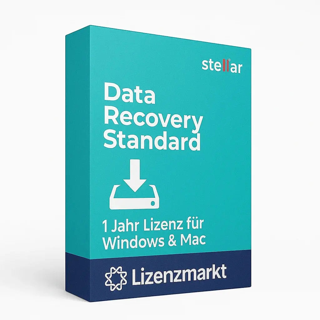 Stellar Data Recovery Standard – 1 Jahr Lizenz für Windows & Mac Lizenzmarkt