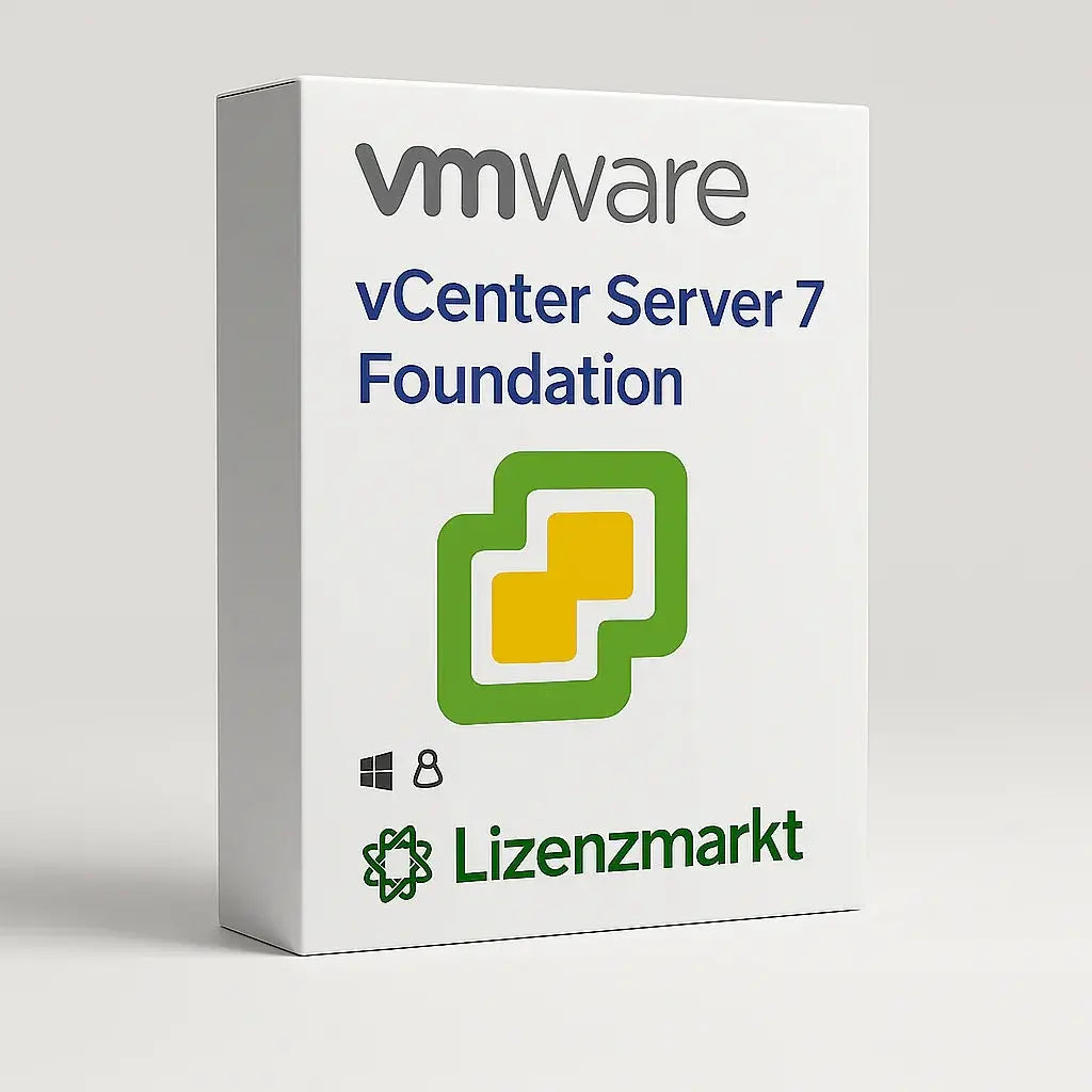 VMware vCenter Server 7 Foundation – Vollversion Lizenzmarkt