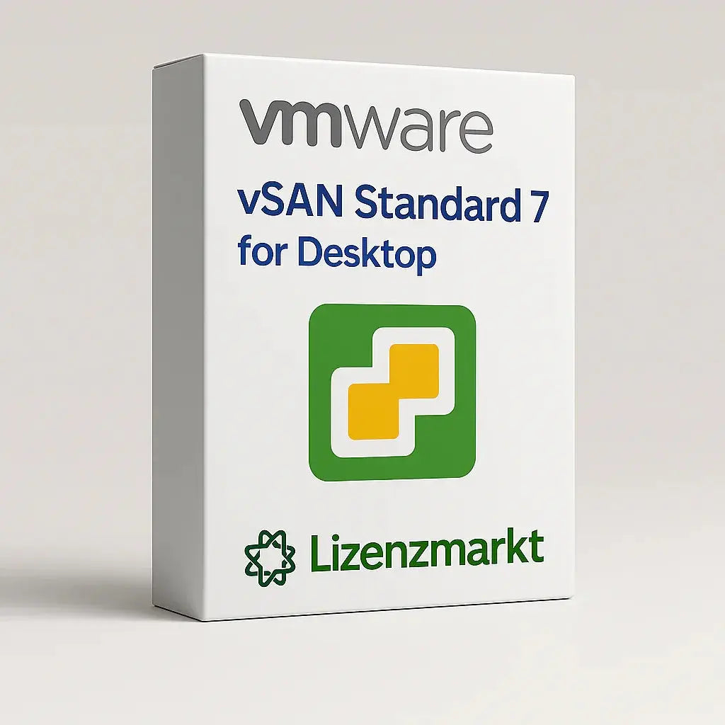 Vmware vSan Standard 7 für Desktop Lizenzmarkt