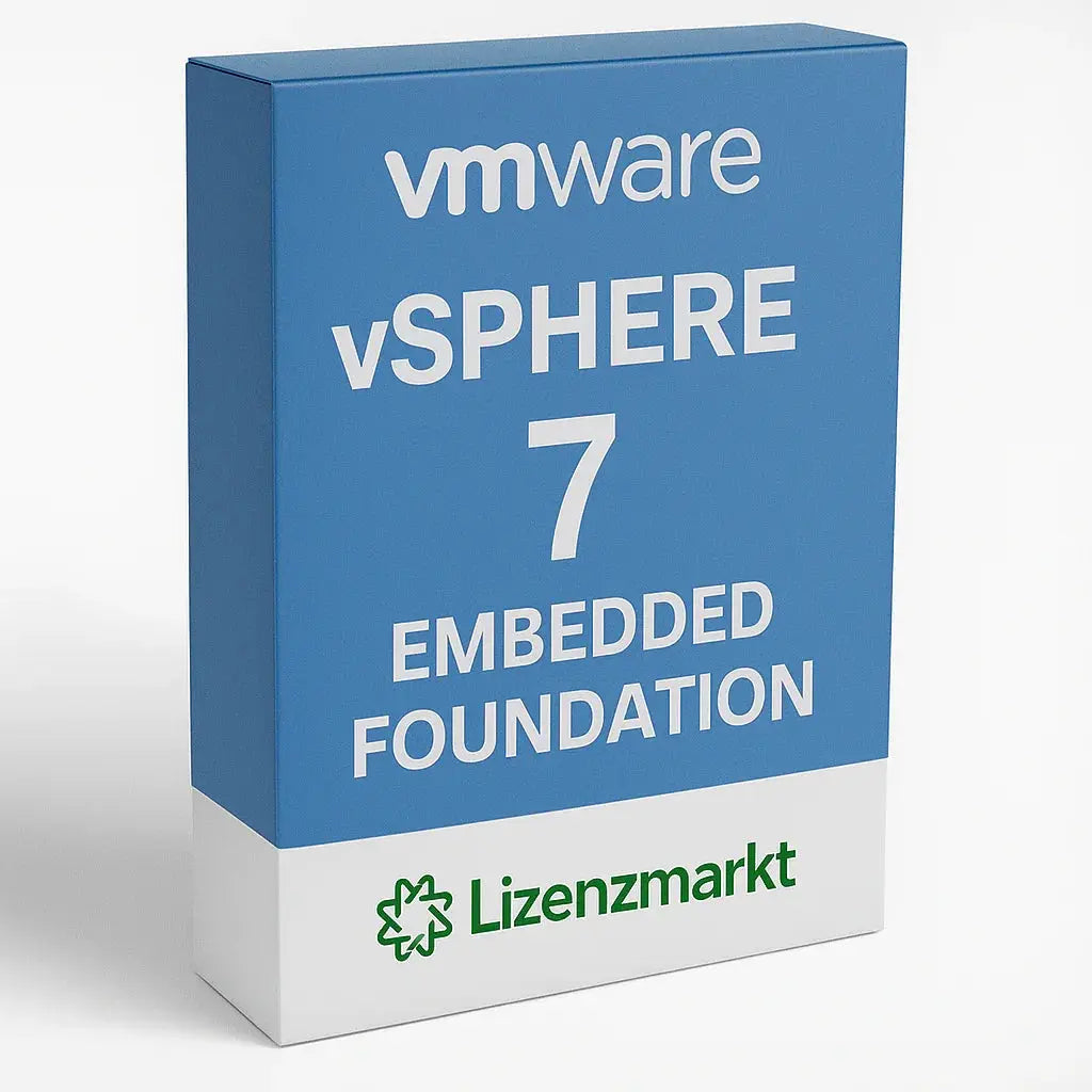 VMware vSphere 7 Embedded Foundation Lizenzmarkt