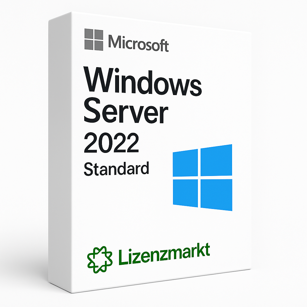 Microsoft Windows Server 2022 Standard Lizenzmarkt