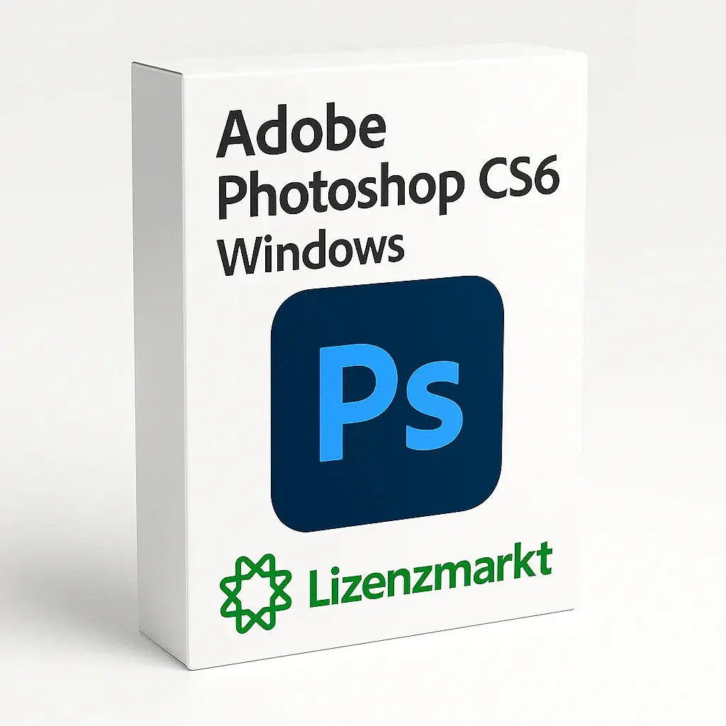 Adobe Photoshop CS6 – Vollversion Lizenzmarkt