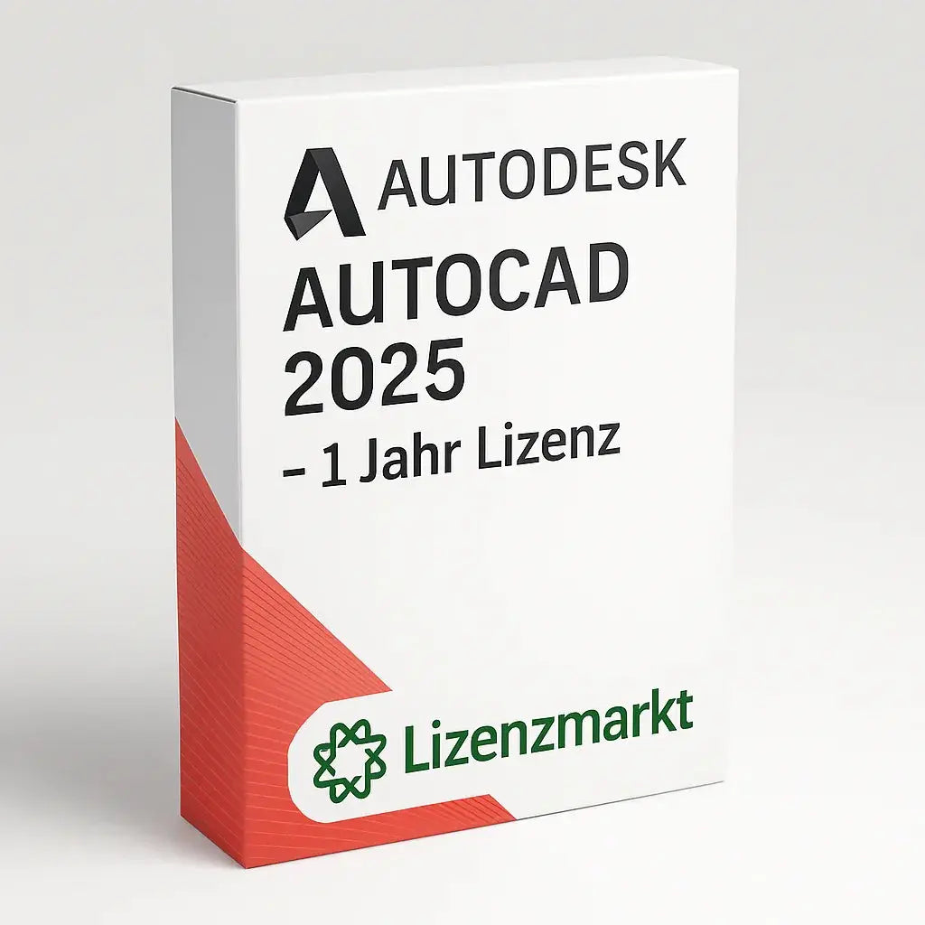 Autodesk AutoCAD 2025 – 1 Jahr Lizenz (Windows & macOS) Lizenzmarkt
